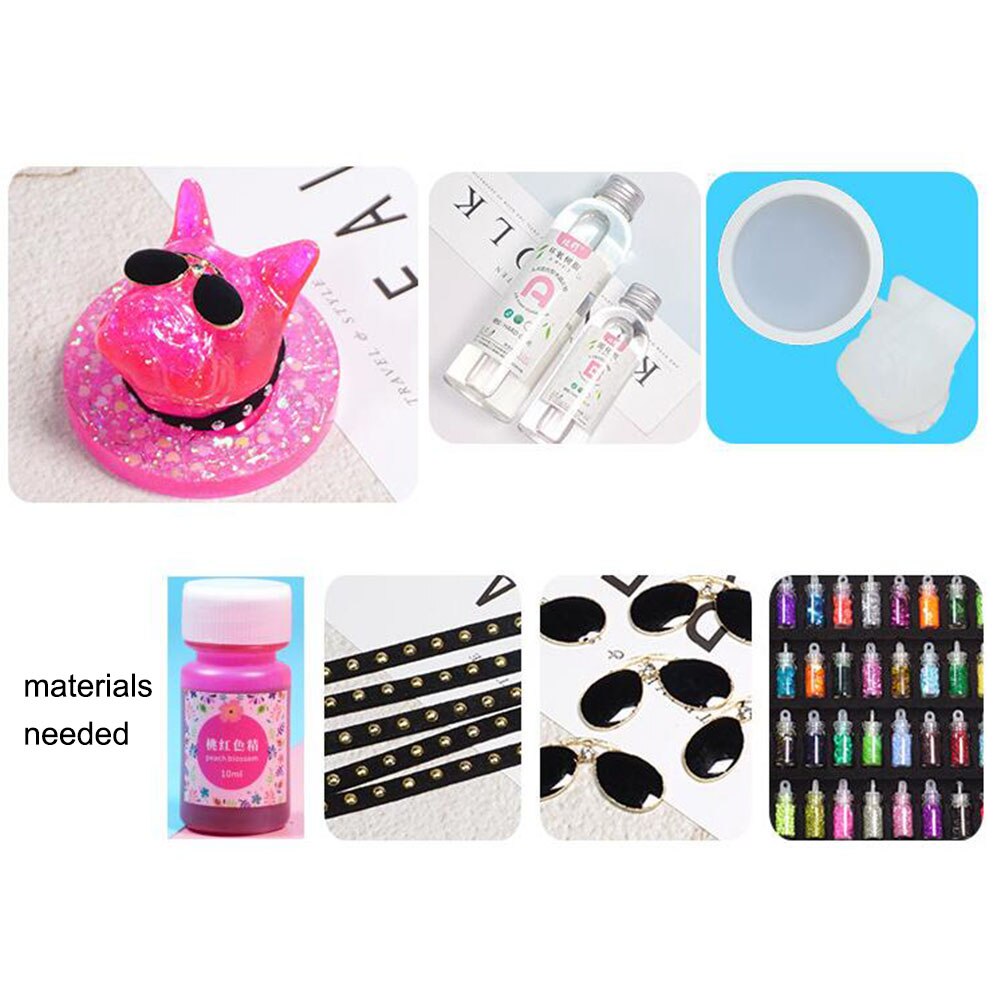 Epoxy Adhesive Clear Resin Epoxy DIY Jewelry Making Home Decoration High Adhesive Anti-Yellow Solvent Resistance AB Glue