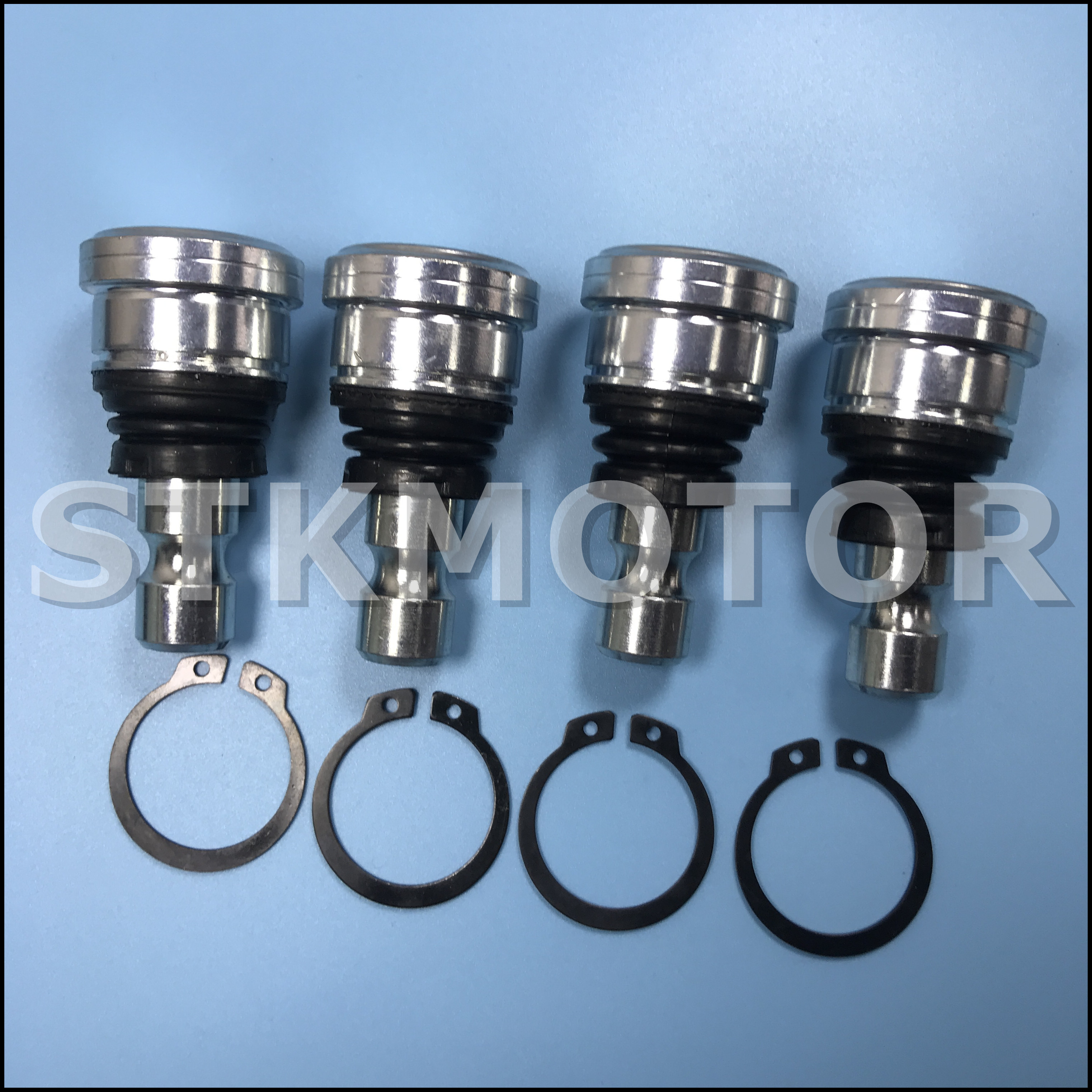4-pack Kulled Set för Polaris RZR 570 800 900 - Metalldel
