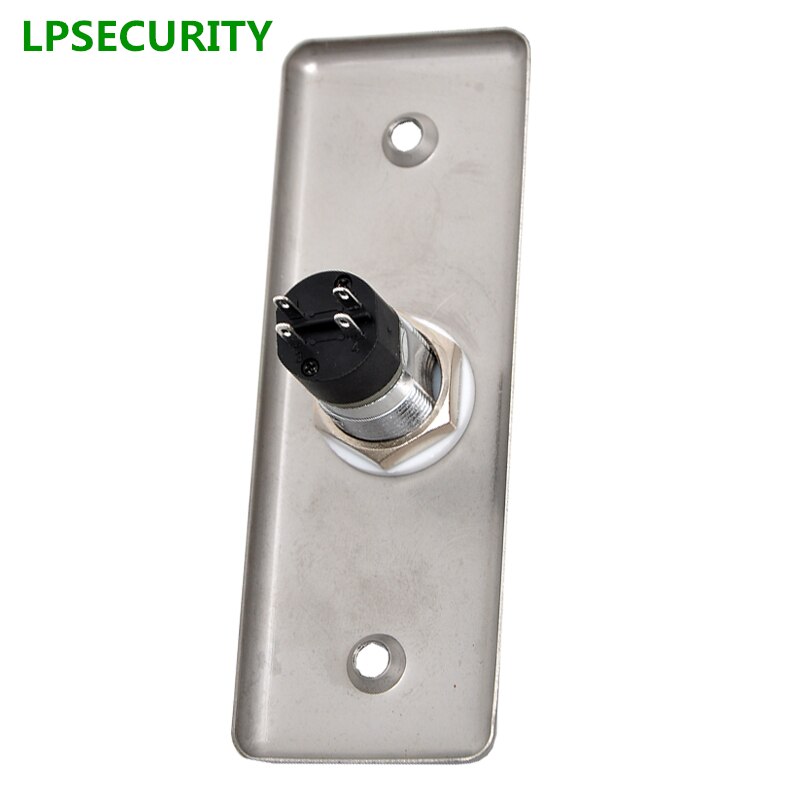 LPSECURITY Gate Door Access Control Door lock stainless steel key Release Exit Button Sensor Switch/door access push button