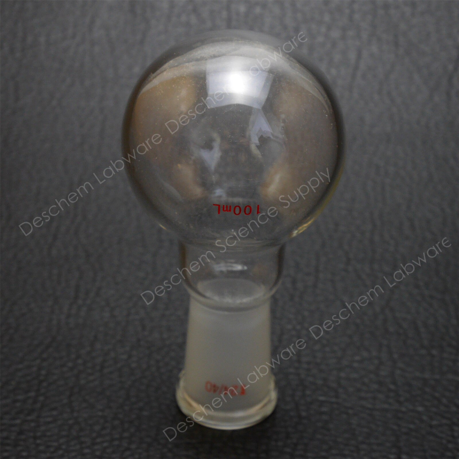 100ml,24/40,1-Neck,Round Bottom Glass Flask,Single Neck,Lab Boiling Bottle