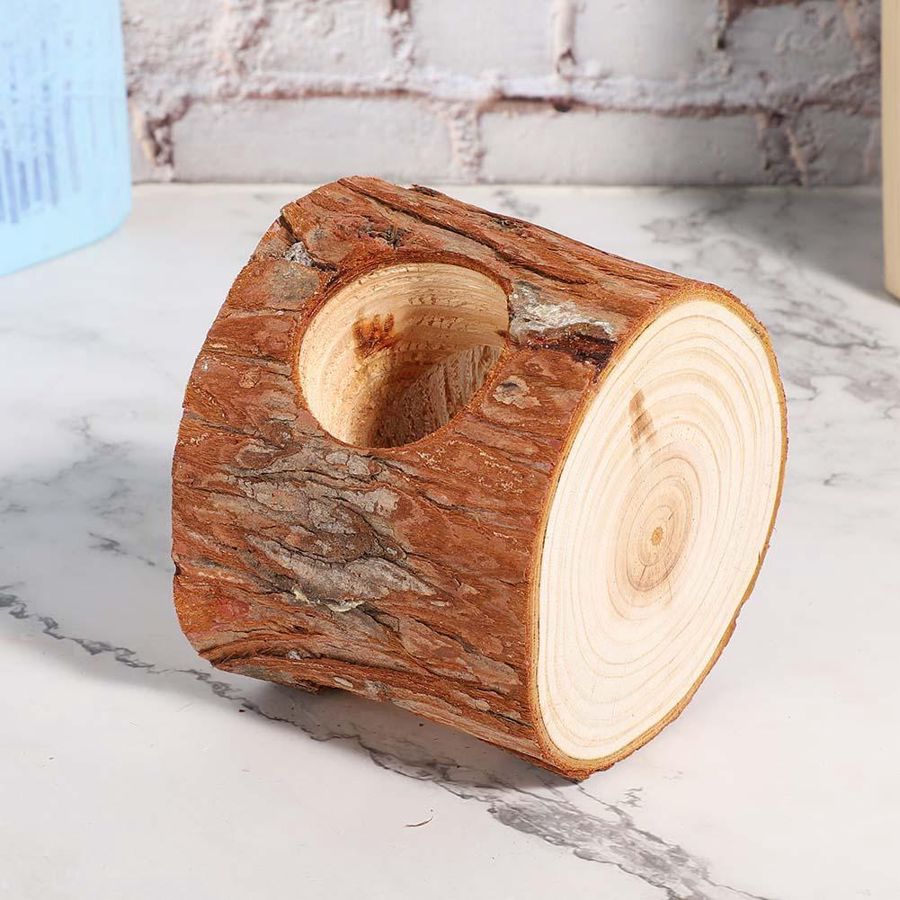 Huisdier Hamster Tunnel Huisdier Tunnel Houten Hamster Tunnel Chew Speelgoed Boom Gat Gerbils Spelen Rest Oefening Tube Accessoire Kleine Huisdier tun