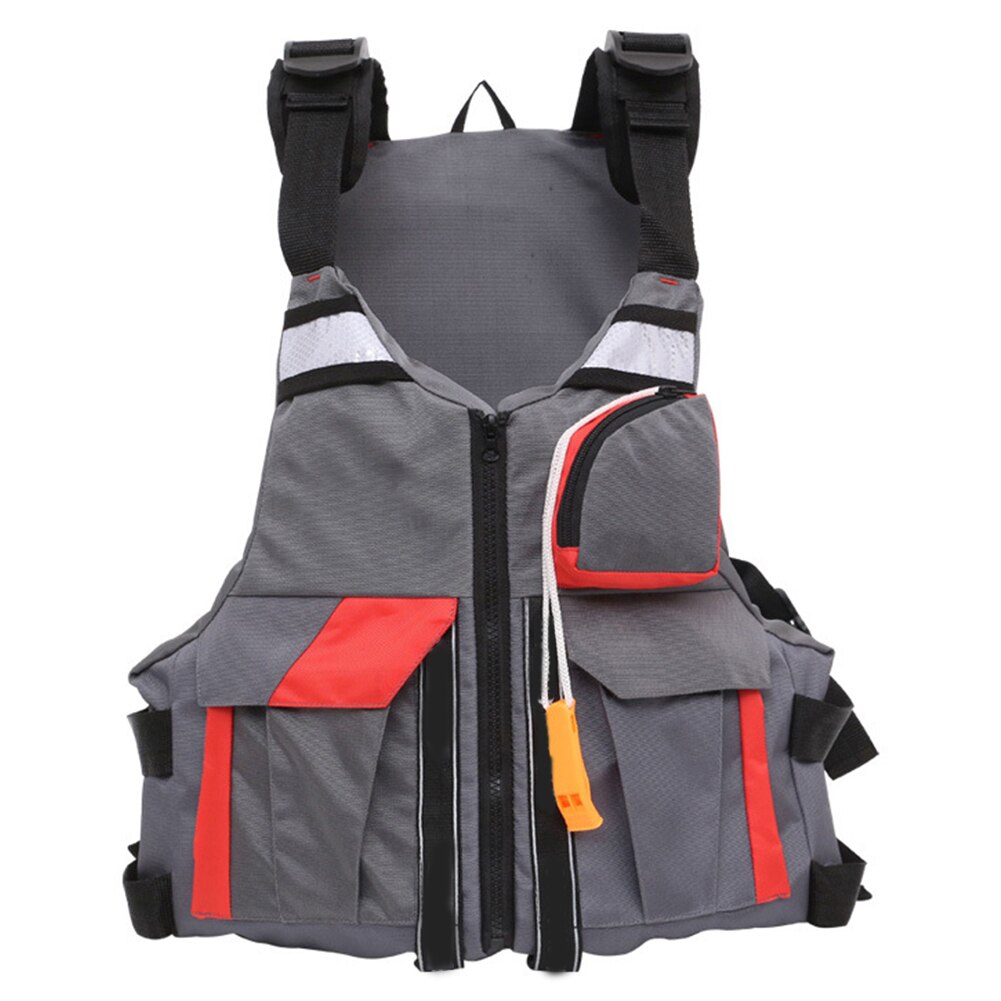 Volwassen Kinderen Reddingsvest Zwemmen Varen Surfen Zeilen Zwemmen Vest Nylon Oxford Veiligheid Jas Outdoor Sport