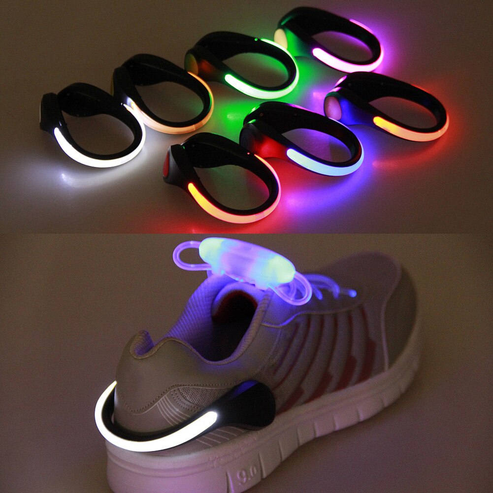 Led Schoenen Clip Licht Veiligheidswaarschuwing Lamp Night Running Jogging Fietsen Gear Outdoor Kids Play Sport Speelgoed