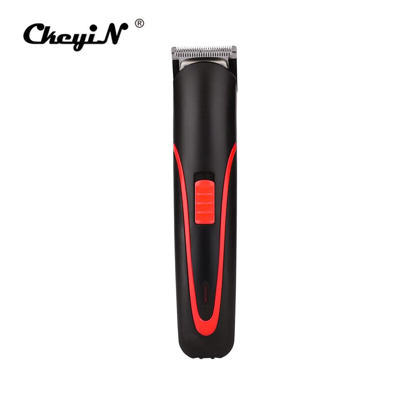 Tondeuse à barbe électrique sans fil, Mini rasoir Portable pour barbe, tondeuse à poils sans fil, coupe-cheveux, Machine de coupe Rechargeable pour hommes 49: Red