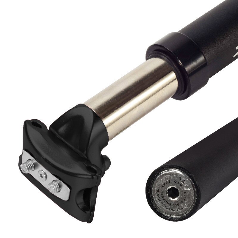 Poste de asiento de bicicleta de montaña, amortiguación de tija de sillín de suspensión, Alu, MTB, 27,2mm, 31,6mm, accesorios de bicicleta