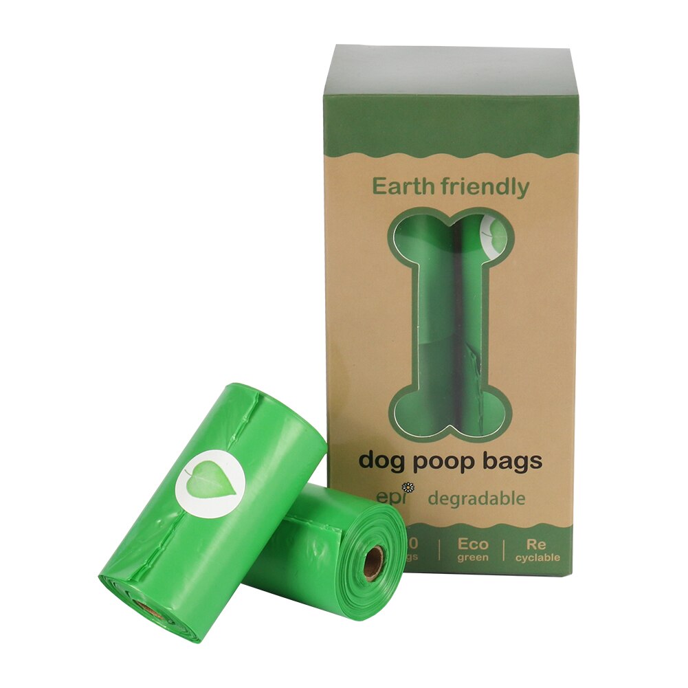 Dog Poop Bags biodegradable Earth-Friendly Dog Waste Bags Dog Pooper Scooper Several colors to choose: 8roll