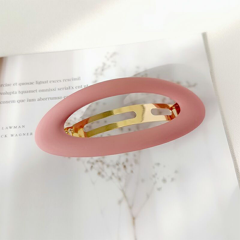 Pinzas para el pelo mate a presión para mujer, horquilla, pasador para el pelo, soporte para cola de caballo, accesorios para el cabello para niña: 3