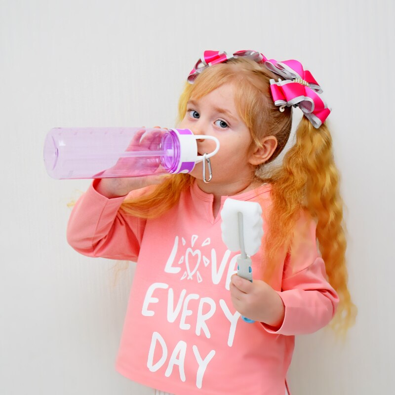 Flaschen- Freude 0.7L wasser flasche mit strohhalm trinken Tritan bpa frei freundlicher wasser Filter flaschen freundlicher Griff mein Fitnessstudio Kunststoff flasche