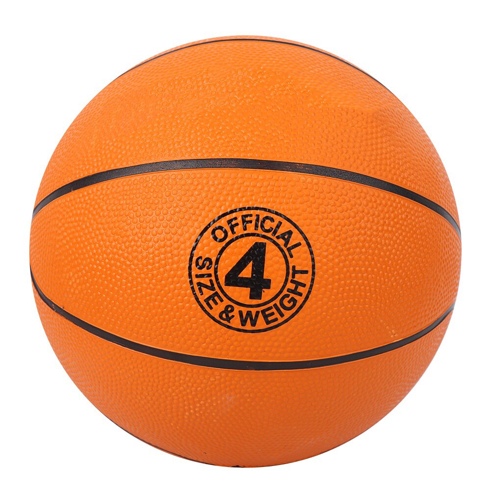 Taille officielle 4 ballon de basket-Ball en caoutchouc basket-Ball en plein air intérieur Match balle équipement d'entraînement pour enfants compétition étudiante
