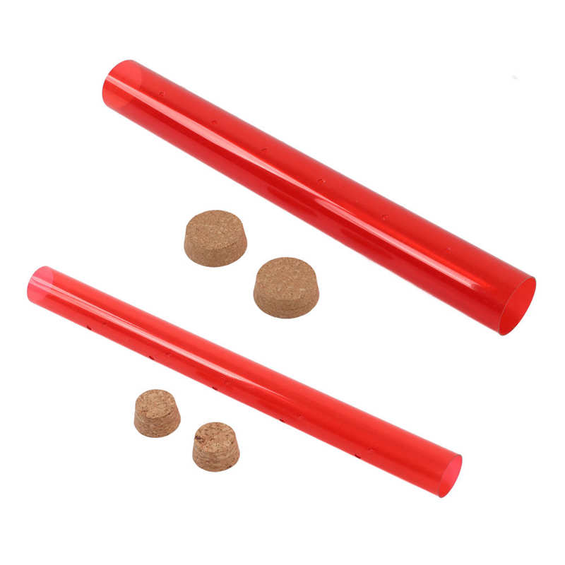 Tube Hanging Feeders 360 Degree View Easy Suspension Long Bird Feeder Easy To Fill for Attracting Birds