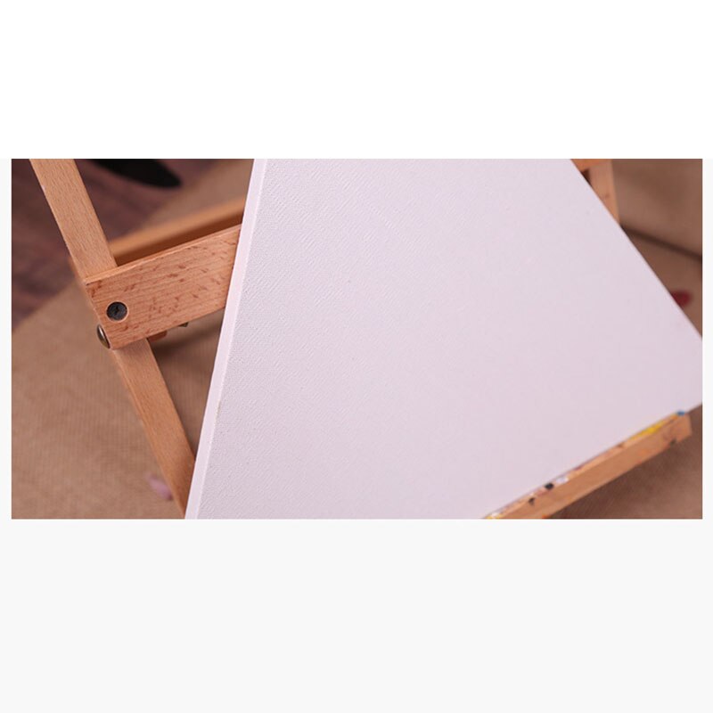 10 stück Dreieck Baumwolle Holz Rahmen für Leinwand Öl Malerei Künstler Malerei Leinwand Blank Baumwolle Leinwand Panels