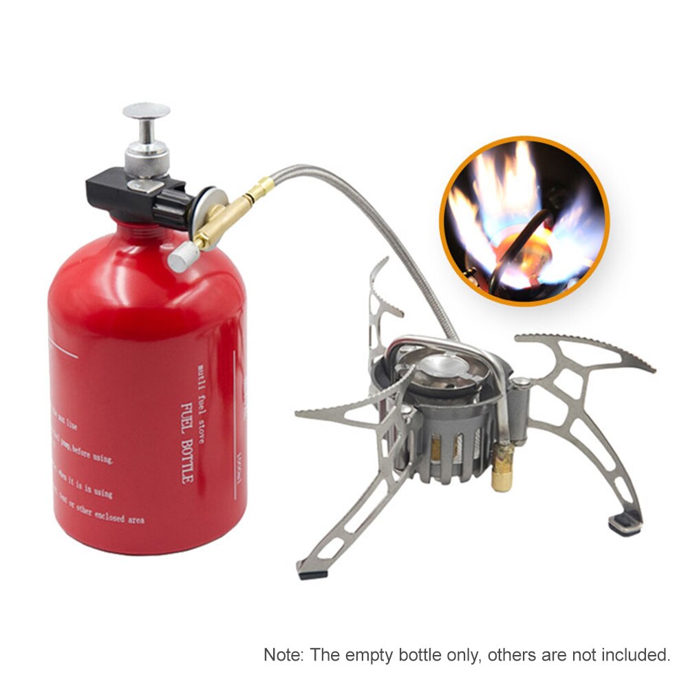 1000ML Empty Fuel Bottle Petrol Kerosene Alcohol Gasoline Container Camping Stove Fuel Bottle Liquid Gas Fuel Bottle Storage Can