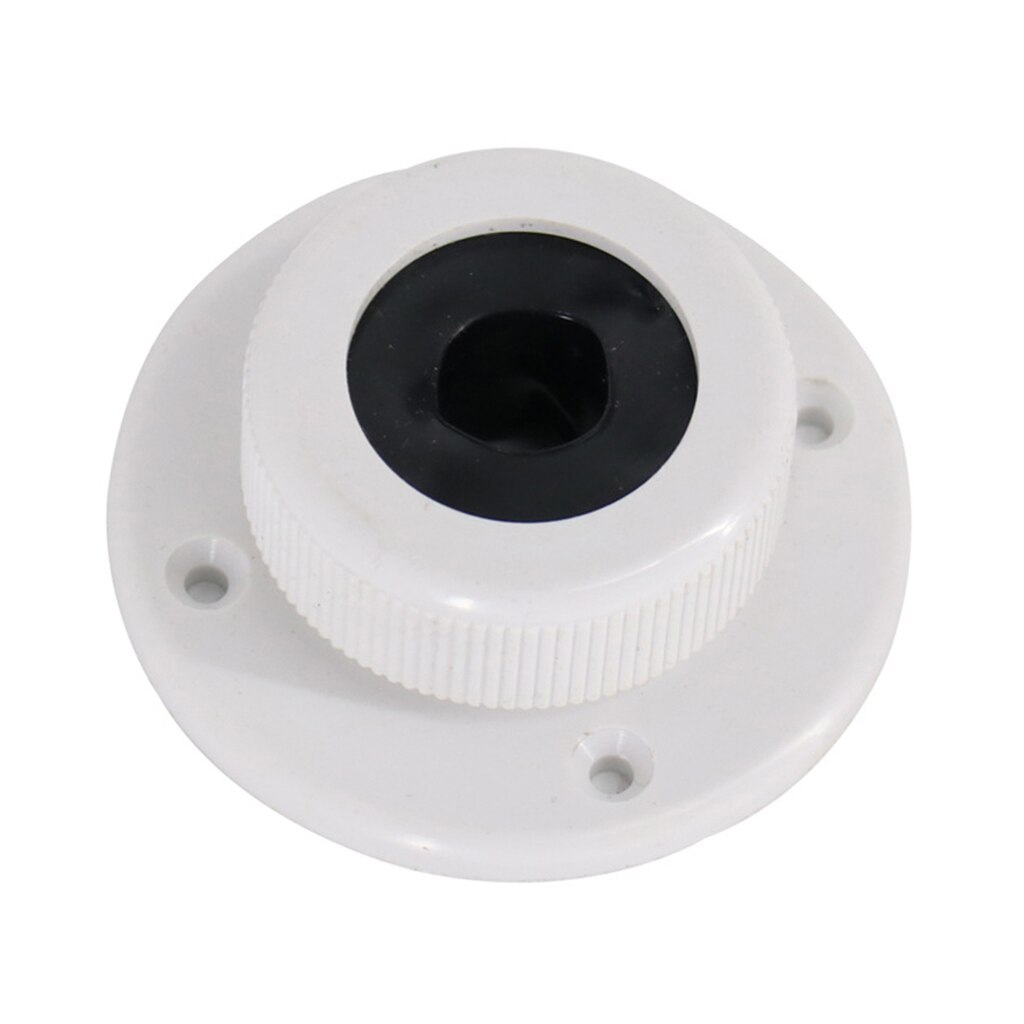 ABS Plastic Cable Outlet Marine Boat Cable Pass Thru Outlet with Rubber Gasket