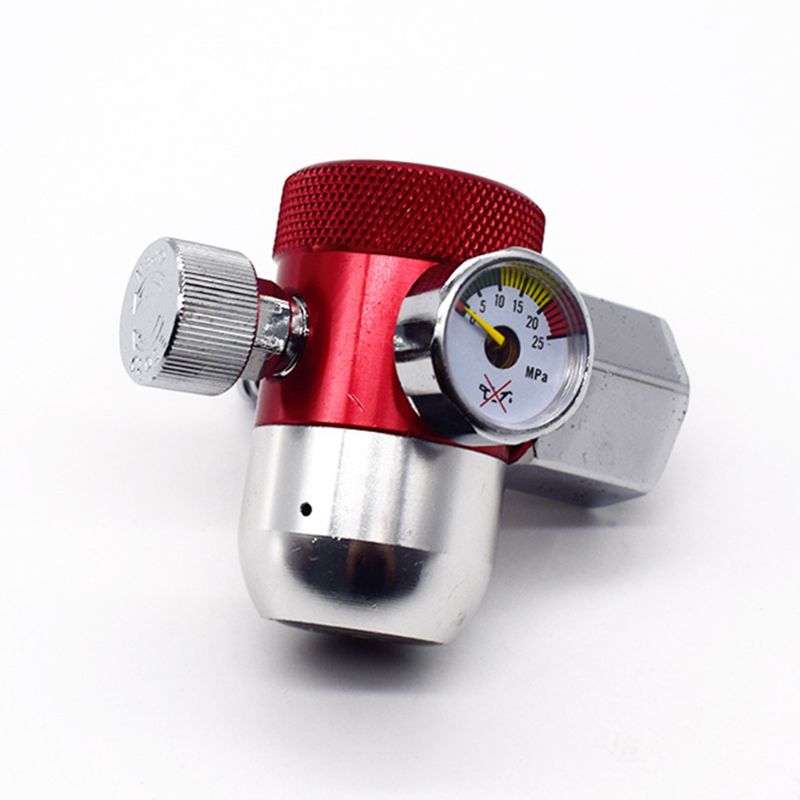 Manomètre de jauge de pression de gaz d'argon économiseur d'énergie d'acier inoxydable Anti-chute Portable