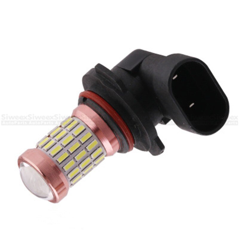 2 stk bilpærer 60 smd 4014 h4 h7 h8 h11 9005 9006 hvide led 12v dc bremselygte baktågelys bruger mindre energi
