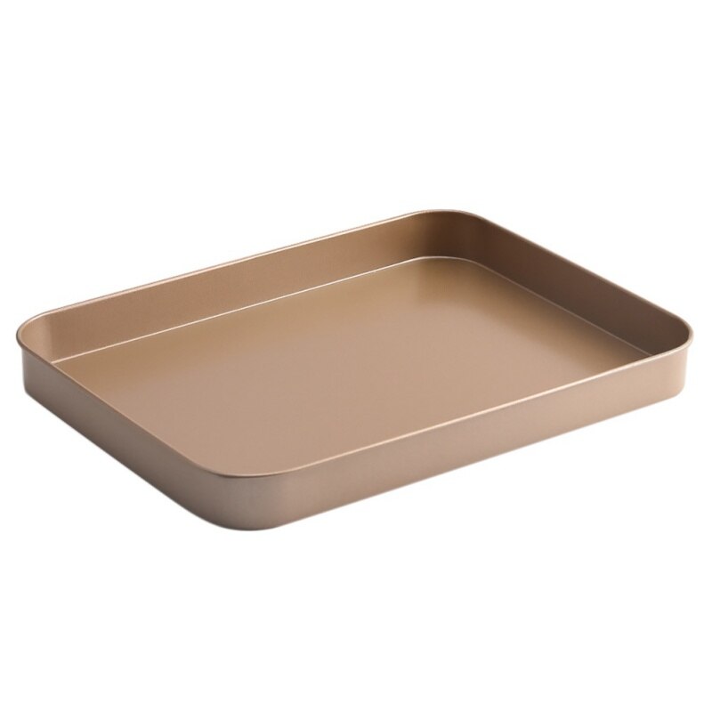 1pc 10 tums non-stick rektangulär bakplåt bakplåt bröd baguette bakplåt form form kök bakform