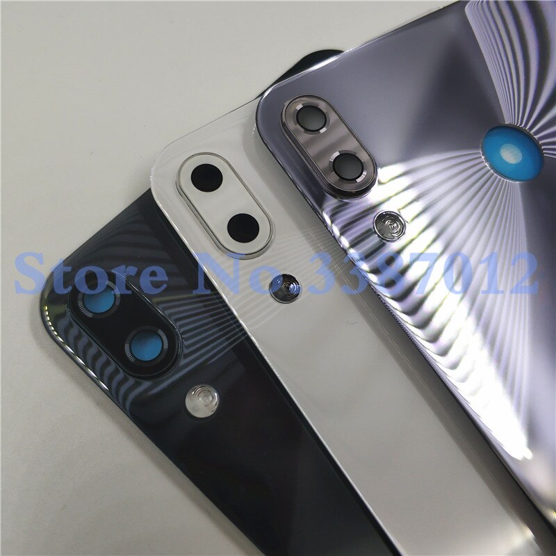 Back Cover for Asus Zenfone 5 ZE620KL / 5Z ZS620KL - 6.2 inch Glass Housing Panel with Camera Lens