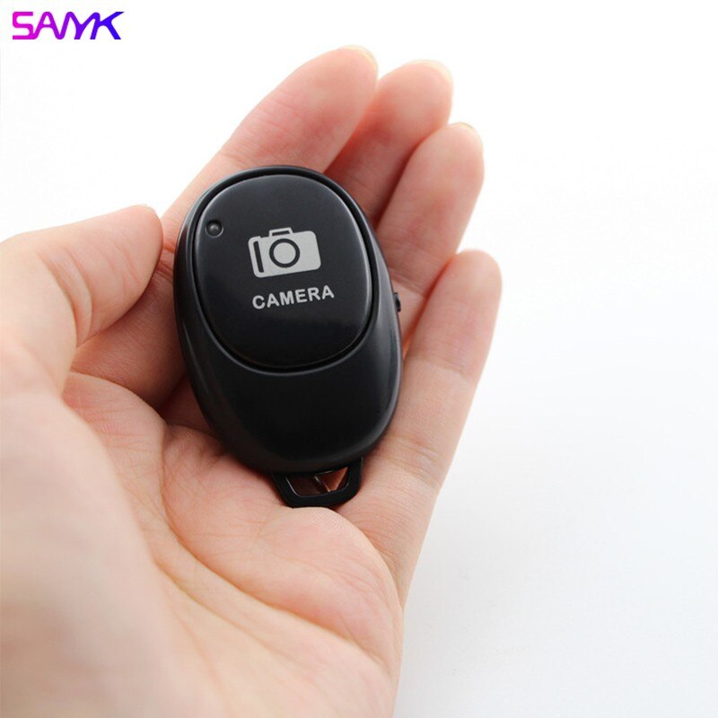 SANYK Bluetooth Remote Shutter Selfie Camera Bluetooth Remote Control Compatible With Android / IOS