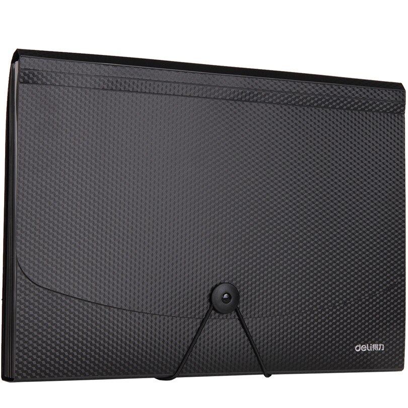 Deli Business Style Expanding Wallet 13 case A4 Size File Folder Bill Document folder for A4 papers Folders for documents holder