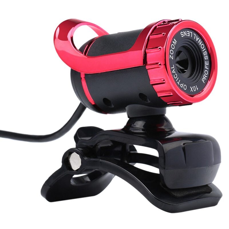 USB 2.0 360 Degree Webcam Web Camera HD 50MP with MIC Clip-on for Computer PC Laptops