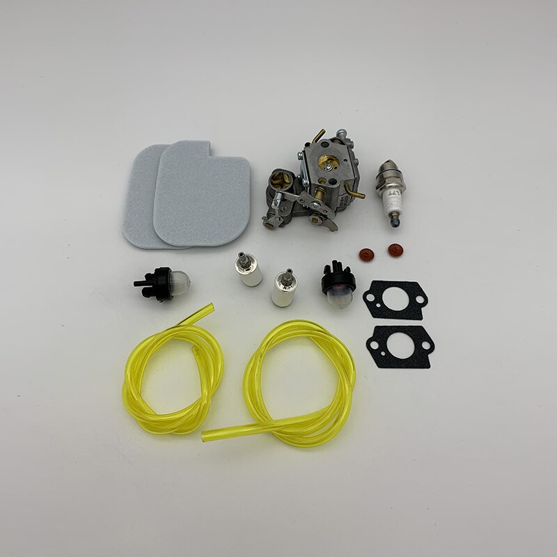 Fit For Poulan P3314 P3416 Carburetor Kit P4018 PP3816 For Zama C1M-W26C Chainsaw Gasket Fuel hose Spare Parts