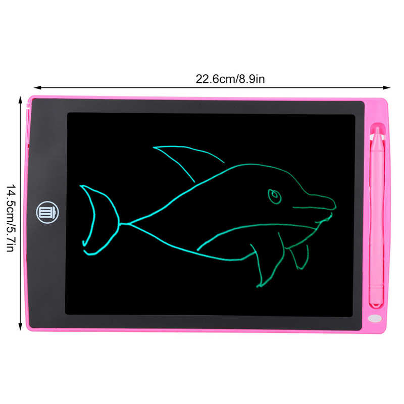 8.5 Inch Drawing Pad LCD Writing Tablet Board Colorful Electric LCD Drawing Pad for Children Drawing Pad