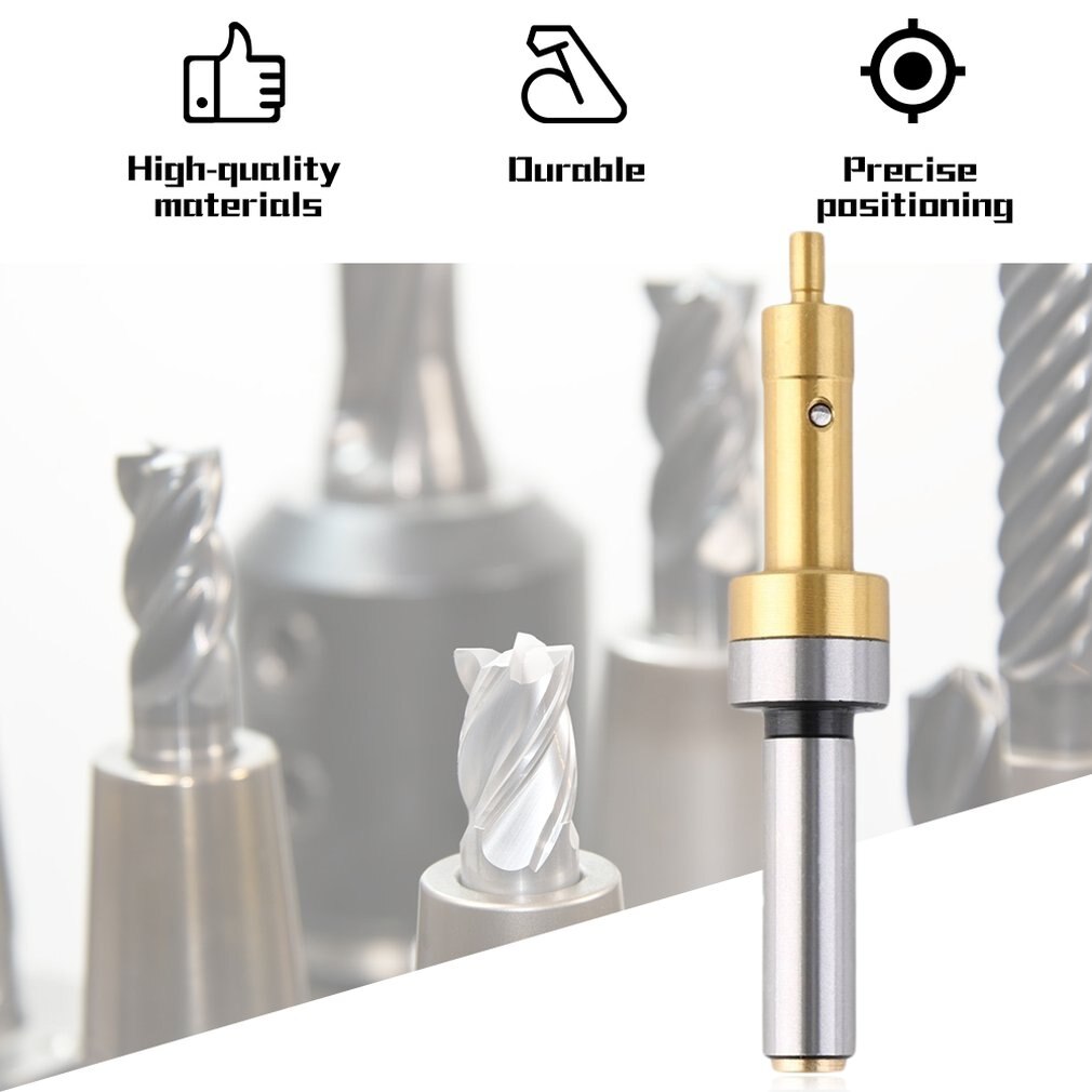 Buscador de bordes mecánicos CE420, 10MM, para máquina de torno para laminado, Sensor de punto táctil, incluye cortador de fresado