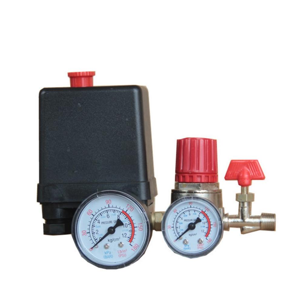Drukschakelaar Air Valve Manifold Compressor Control Regulator Meters Inflators Auto-onderdelen Onderhoud