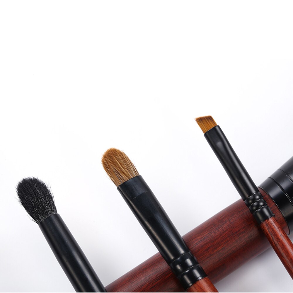 Ovw pro makeup børster øjenskygge gedehår krølle blandingsbørste makeup kosmetiksæt øjenmakeup børster pinceaux maquillage
