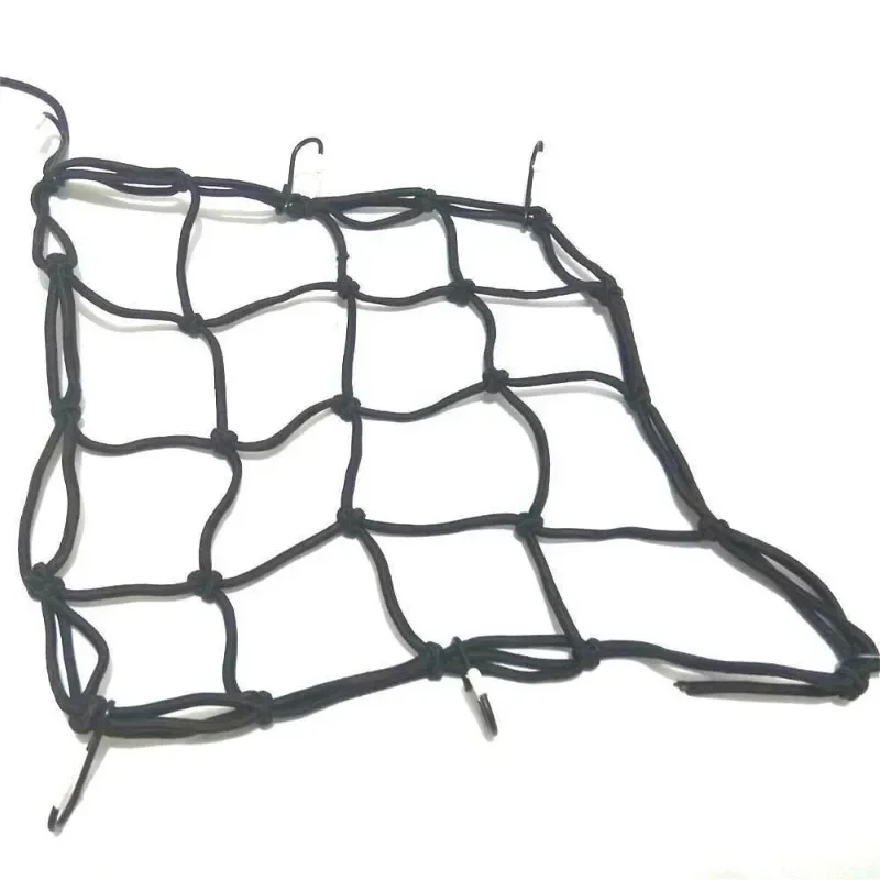 Motorsykkel bagasjenett sykkel 6 kroker holde nede drivstofftank bagasjenett web styling moto justerbart lastenett: misligholde tittel
