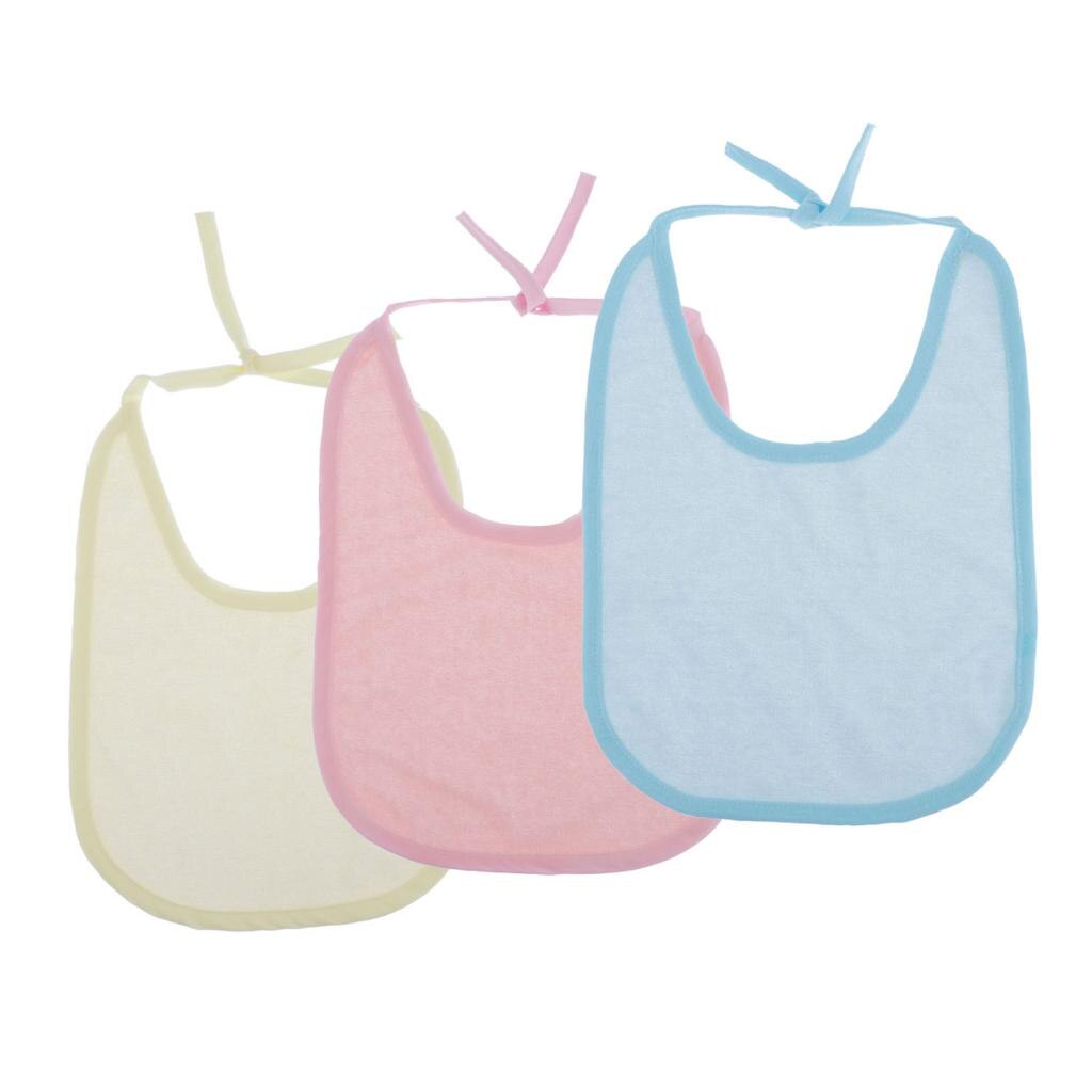 Baberos grandes-5 piezas-cobertura Extra-absorbente de Baba suave, fácil de lavar, se adapta a niños pequeños, niños grandes, adultos