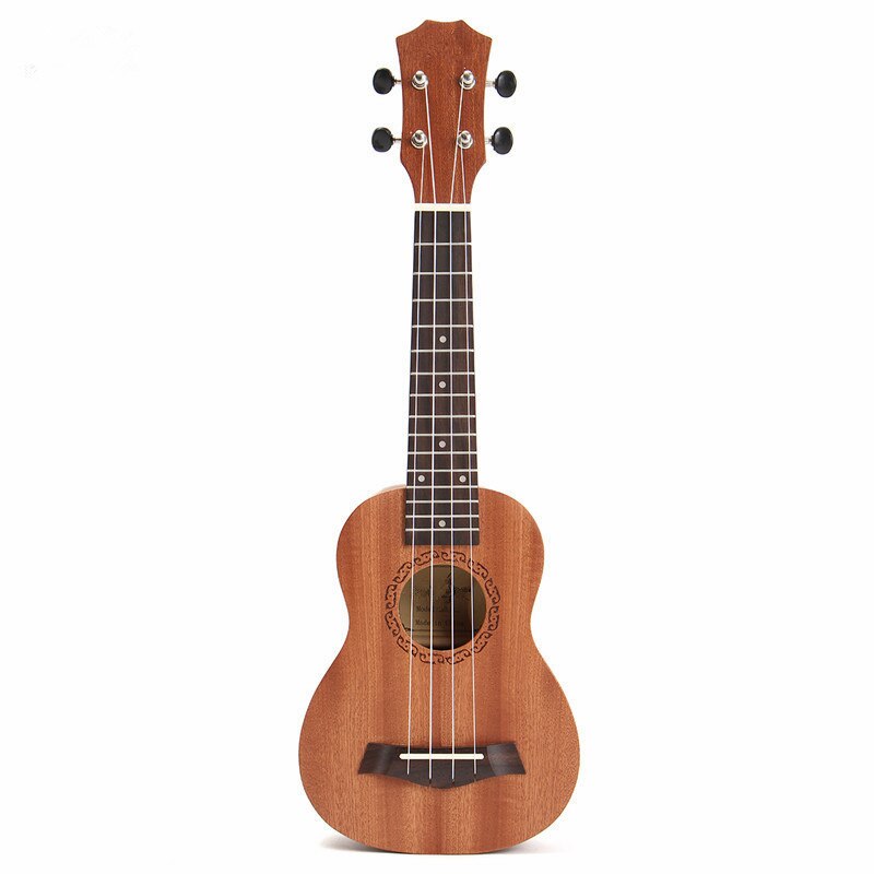 21 Inch Bruin Palissander Sopraan Beginner Ukulele 4 Snaren Akoestische Ukulele 15 Frets Gitaar Toets Open Akkoord