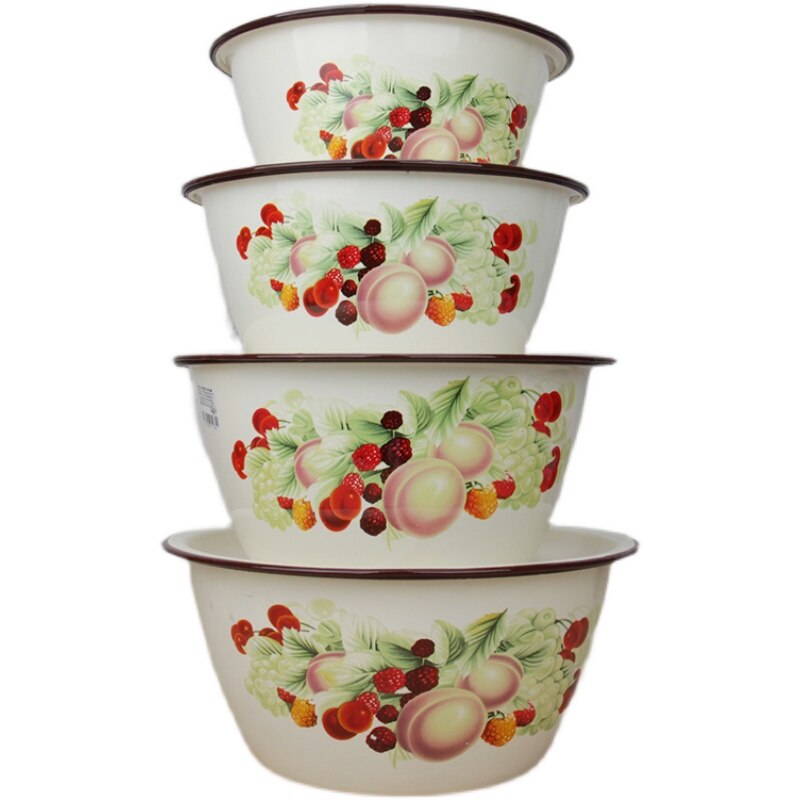 Nowa zagęszczona emalia płaska pokrywa umywalka emaliowana z pokrywą robić pogłębienia basenu smalec umywalka kluska wypełnienie umywalka przykrywka robić filiżanki