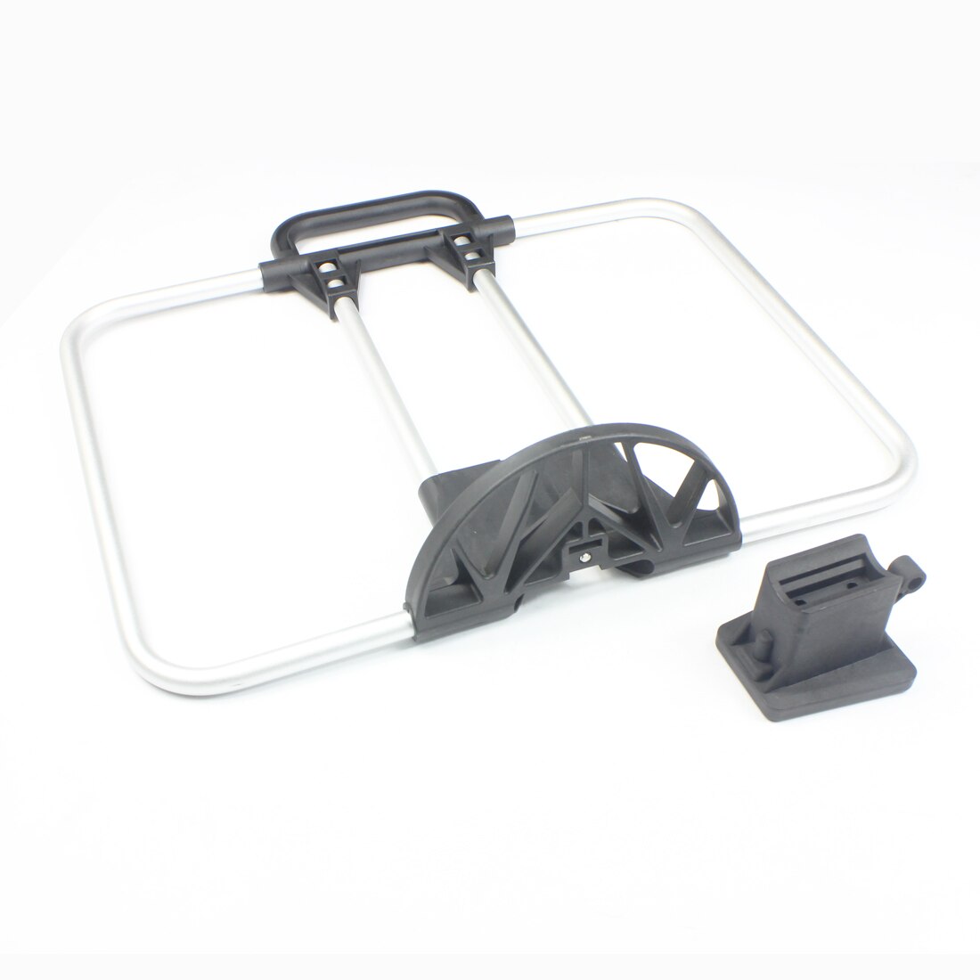 Adaptador de soporte de Bolsa S para bicicletas plegables Brompton, marco de bloque de transporte delantero, mochila de hombro, marco de bolsa Bascket, pieza de bicicleta: 40X25cm Set