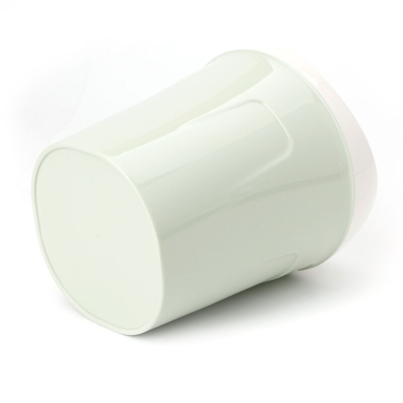 Mini Rolling Cover Desktop Garbage Can Trash Waste Bin Basket Dustbin Container Home Car Case Ash Urns