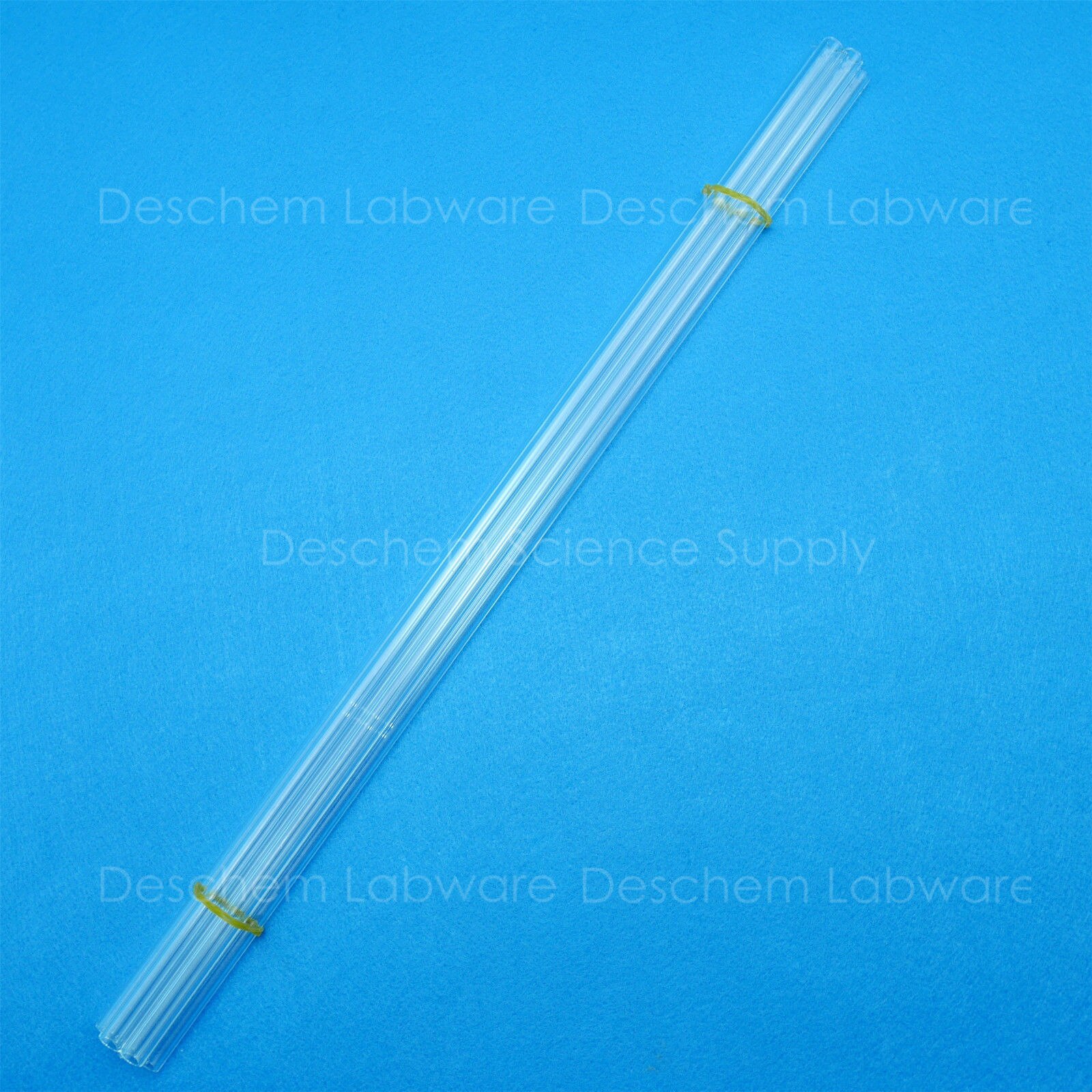 5PCS 300mm,Quartz Glass Tube,OD=12mm,Thcik=1.0mm,ID=10MM,Made BY Fused Silica
