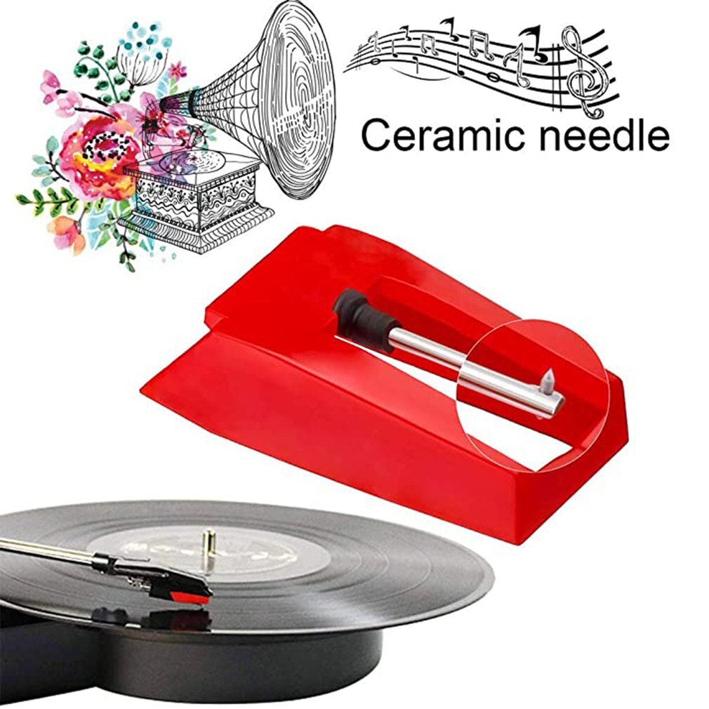 1 Pc Ruby Aluminum Turntable Stylus Needle Accessory For Lp Vinyl Player Phonograph Gramophone Record Player Stylus Needle