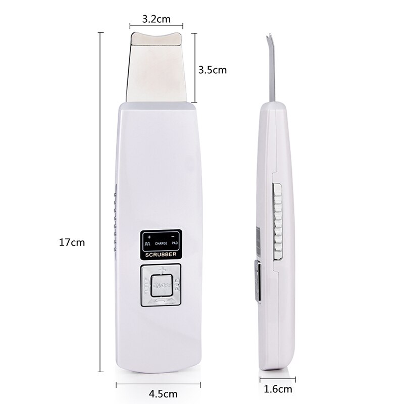 Depurador ultrasónico de piel ión ultrasónico limpieza Facial profunda Peeling Vibration Tool Face Skin depurador Lift Machine