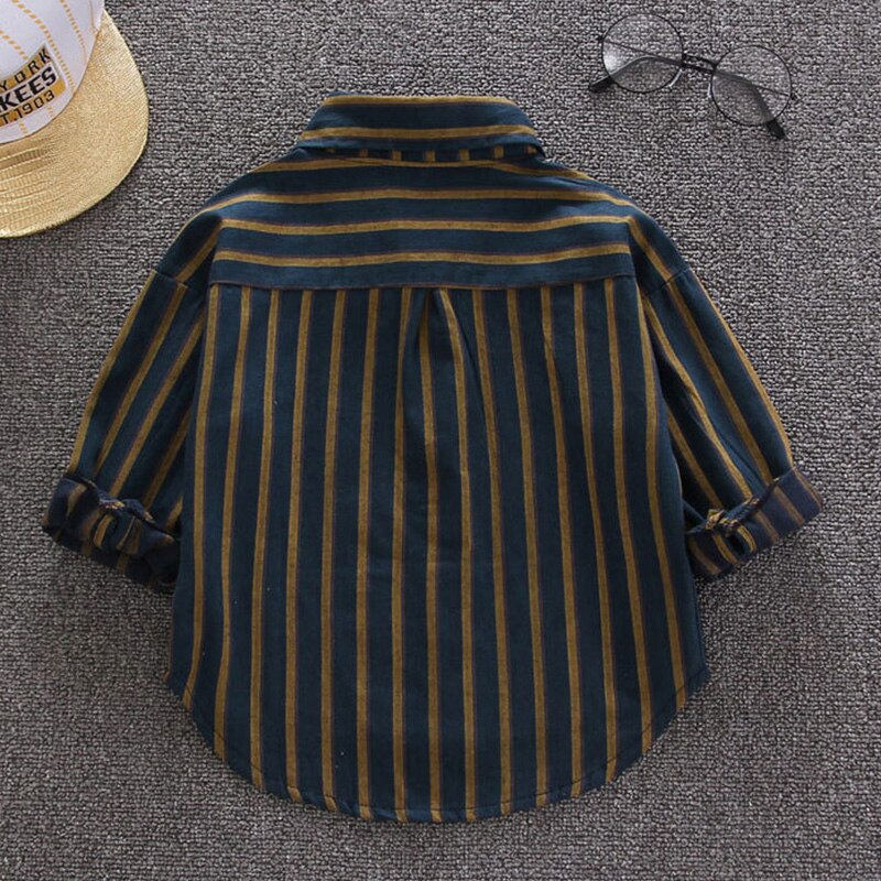 Humor beer baby shirt jongens 1-5 jaar gestreepte tops kindershirts lange mouwen lente & herfst stijl kleding