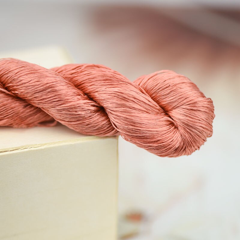 silk embroidery thread / 100% silk thread /hand embroidery embroider cross stitch/pink brown/10 pure colors: 6