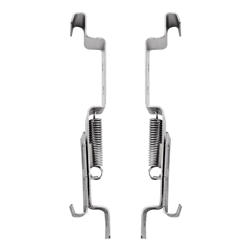 Easy Install Camper Spring Exterior Accessories Frame Holder Loaded Car Trailer Mount Bracket Stainless Steel Number Plate Clips