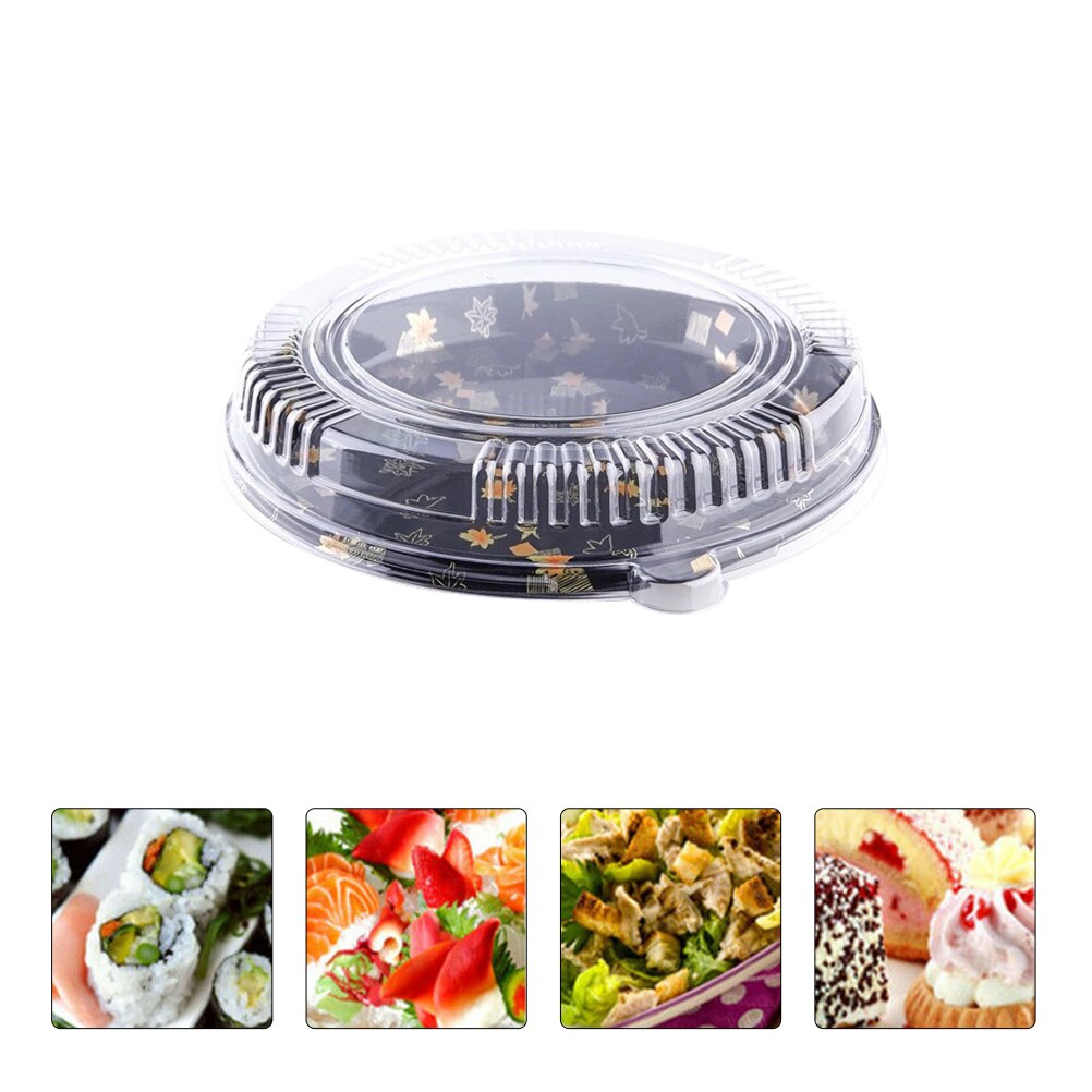 6 Pcs Portable Practical Lightweight Lunch Boxes Meal Box Sushi Boxes Salad Box for Men Women