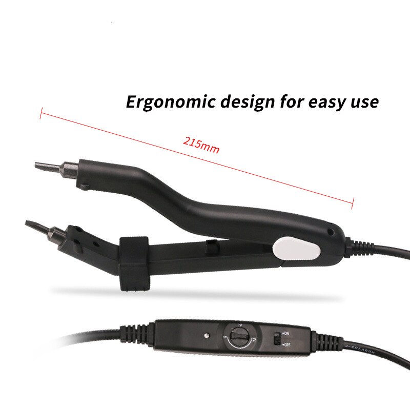 Heat Hair Connector High Temperature Control Heat Iron Mini sol head smart hair extension connector no damage