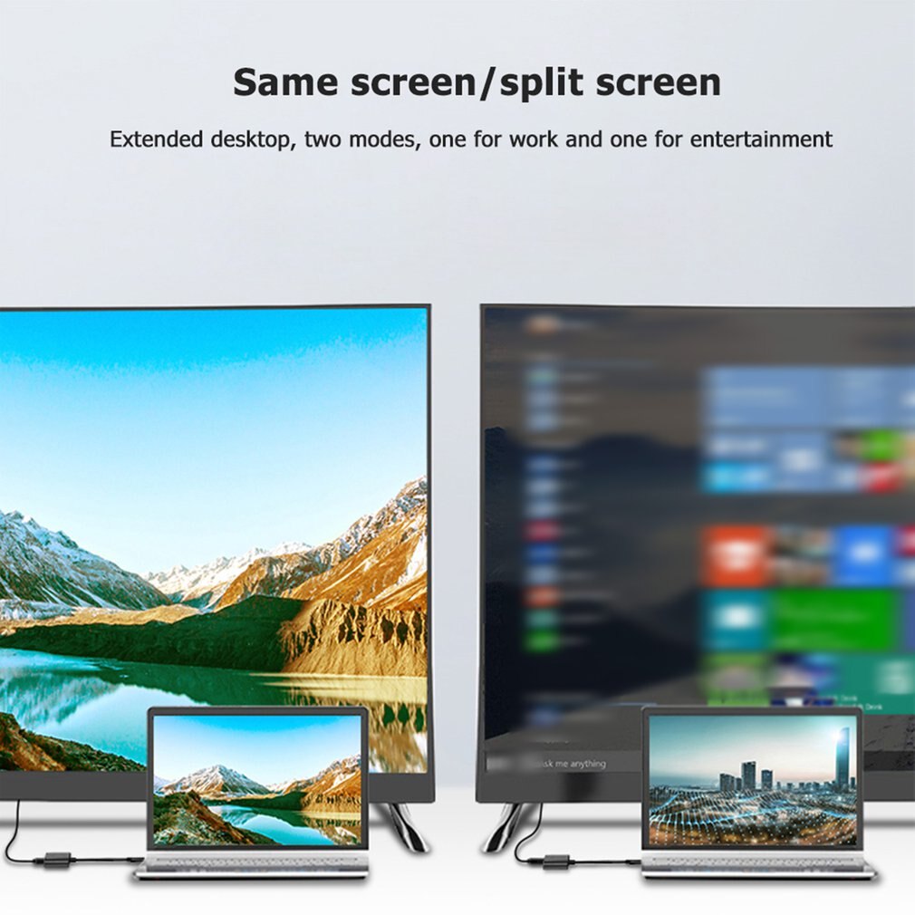 USB 3.0 to Dual HDMI-Compatible USB 3.0 PD Converter 3 in 1 USB Dock Station Hub 5Gbps Adapter Cable For Phone Macbook Laptop TV