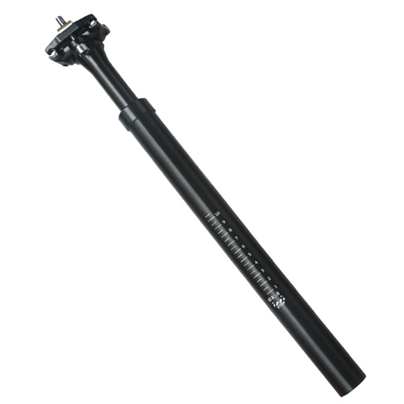 GANOPPER Bike Suspension Telescopic Seatpost 400Mm Bicycle Shock Absorber Adjustable Seat Post Bike Saddle Rod: Light Yellow