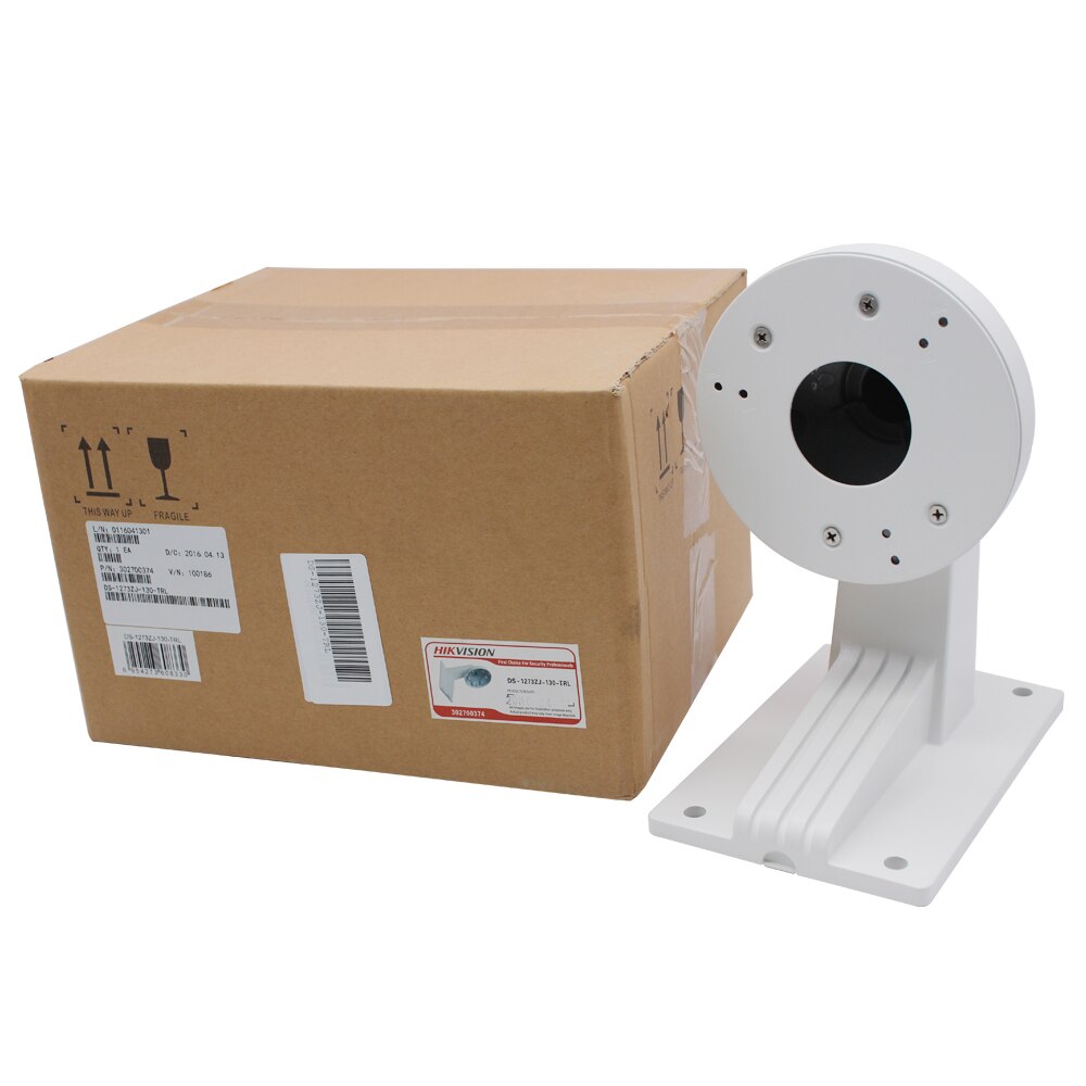 CCTV Accessories DS-1273ZJ-130-TRL Aluminum Alloy Wall Mount Bracket for Hikvision Turret Camera DS-2CD2385FWD-I
