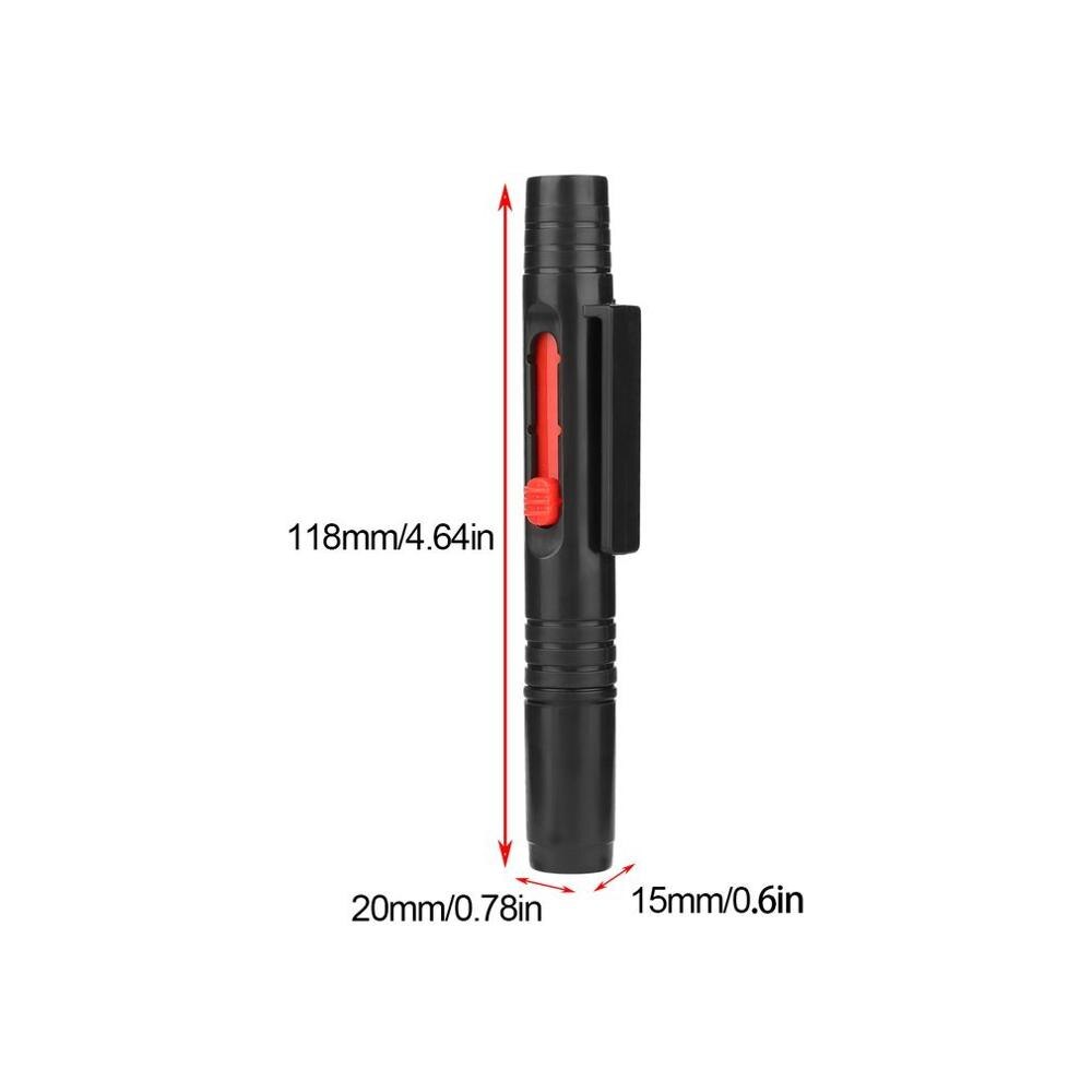 2 sztuk Onleny robić czyszczenia obiektywu aparatu długopis przenośny odkurzacz zestaw szczotek robić lustrzanki cyfrowe chowany szczotka robić czyszczenia obiektywu