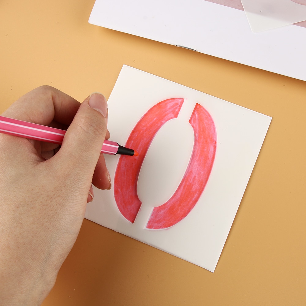 0-9 numbers DIY Craft Layering Stencils For Walls Painting Scrapbooking Stamp Album Decor Embossing Paper Card Template