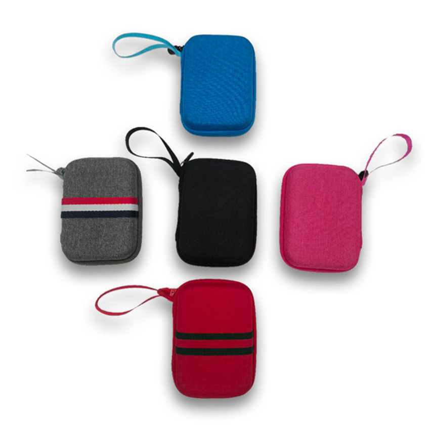 Oortelefoon Zak Headset Hoofdtelefoon Storage Case Multi-Fuction Beschermen Oordopjes Data Oplaadkabel Opbergdozen