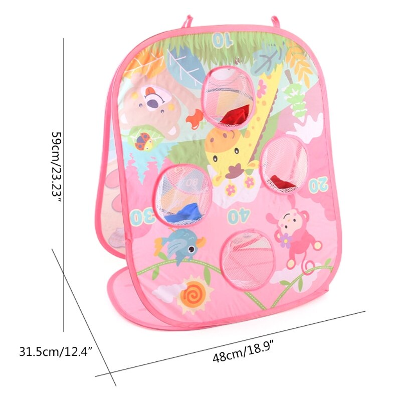 Kid Dart Games, Dart Board with Sticky Balls, Safe Indoor and Outdoor Throwing Toss Target Games, Great Fun Activity A2UB